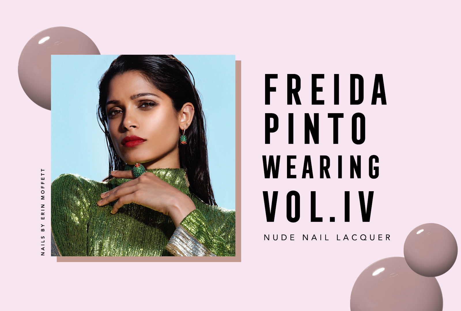 Freida Pinto in NCLA for Cartier! – NCLA Beauty