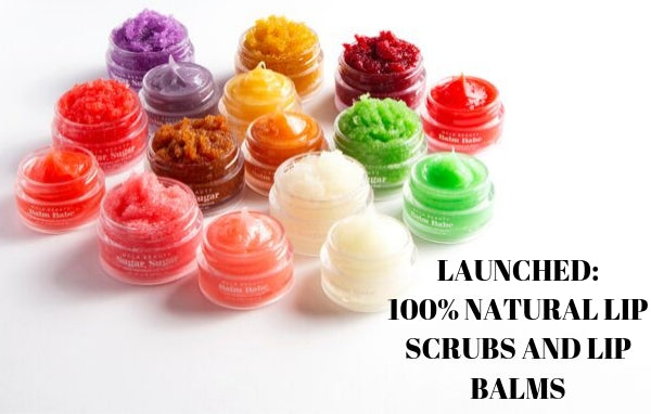 LAUNCHED: 100% Natural and Vegan Lip Care