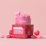 Hey, Sugar Body Scrub - Strawberry Macaron Discovery Size