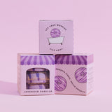 Lavender Vanilla Bath Treats (3 pc bath bomb set)