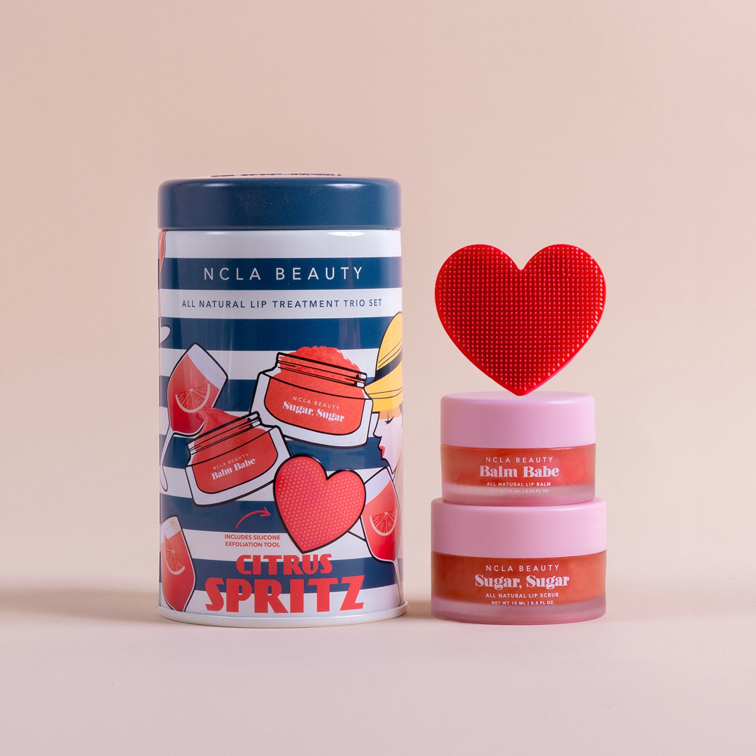 Citrus Spritz Lip Care Duo + Lip Scrubber – NCLA Beauty