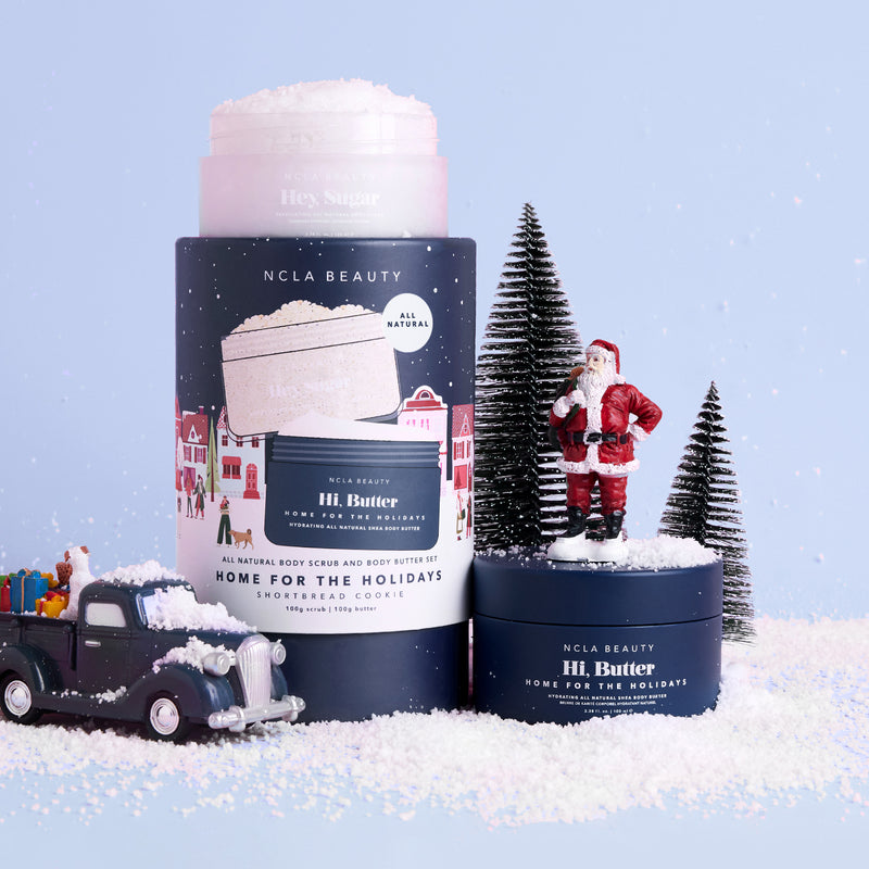 Home for the Holidays Body Scrub + Body Butter Gift Set