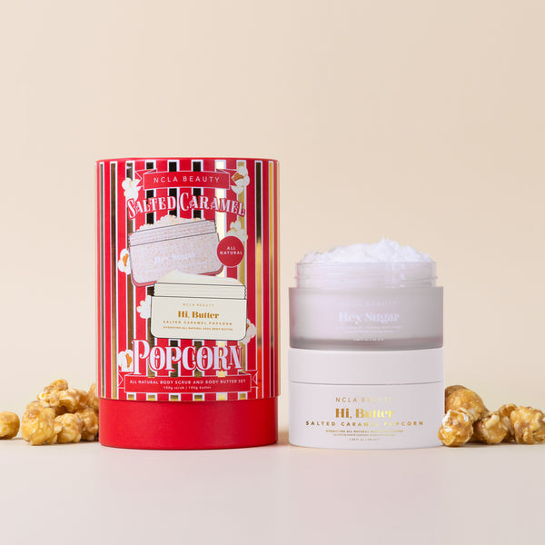 Salted Caramel Body Scrub + Body Butter Gift Set