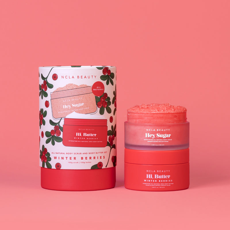 Winter Berries Body Scrub + Body Butter Gift Set