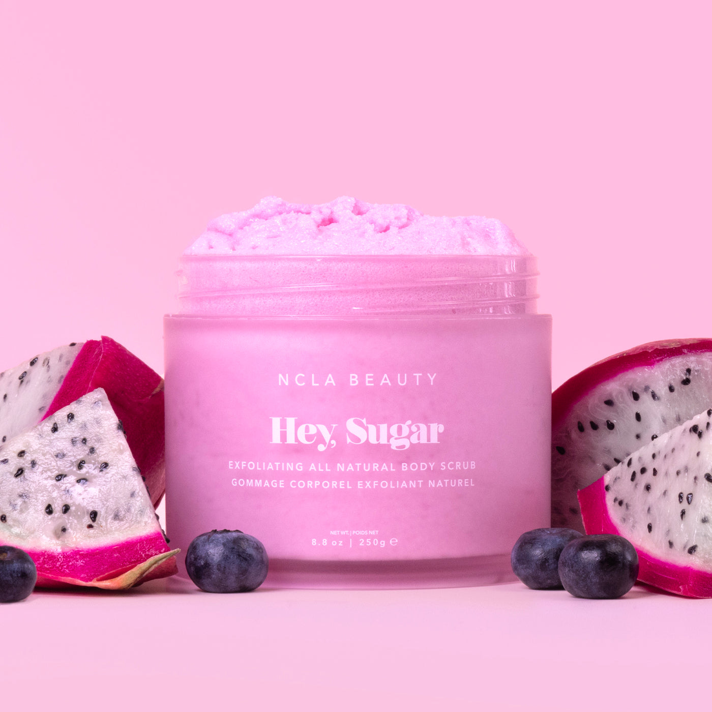 Hey, Sugar Dragonfruit Acai Body Scrub – NCLA Beauty