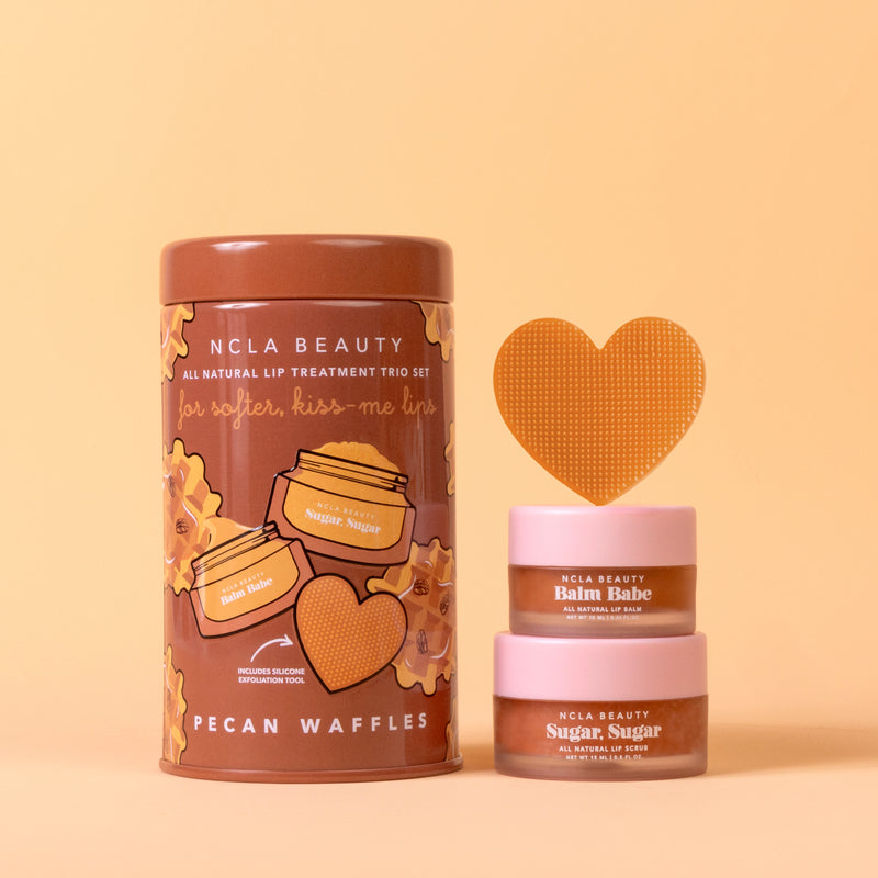 Pecan Waffles Lip Care Duo + Lip Scrubber