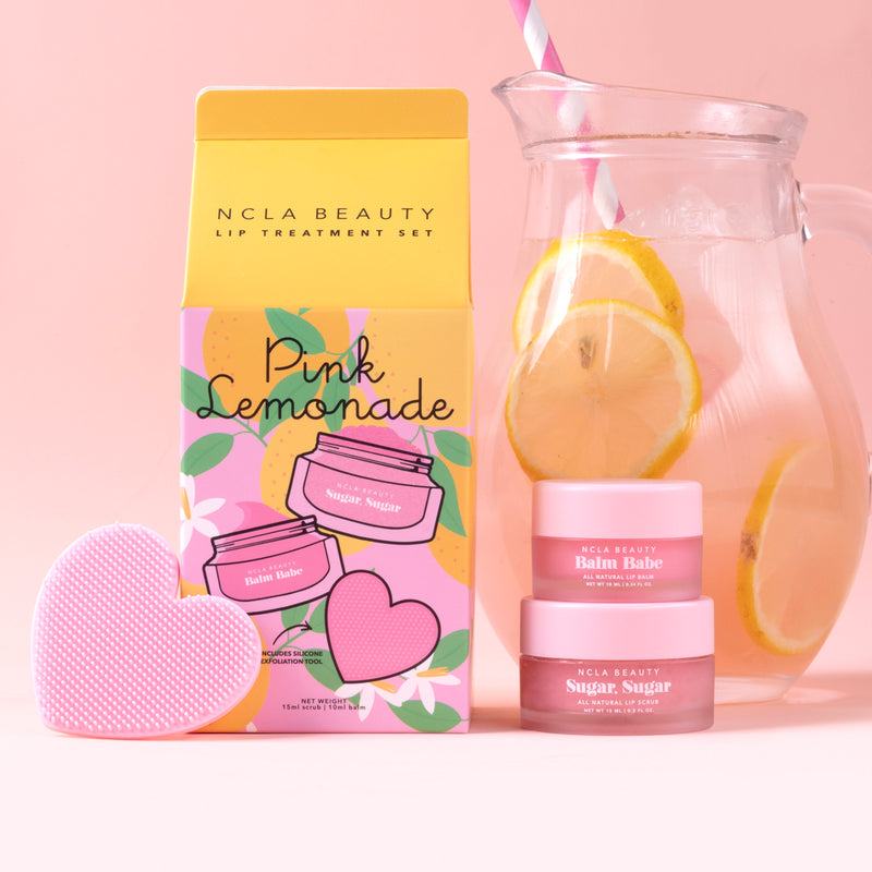 Pink Lemonade Lip Care Duo + Lip Scrubber
