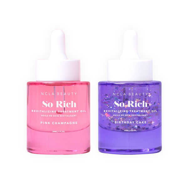 So Rich Pink Champagne + Birthday Cake Revitalizing Treatment Oil