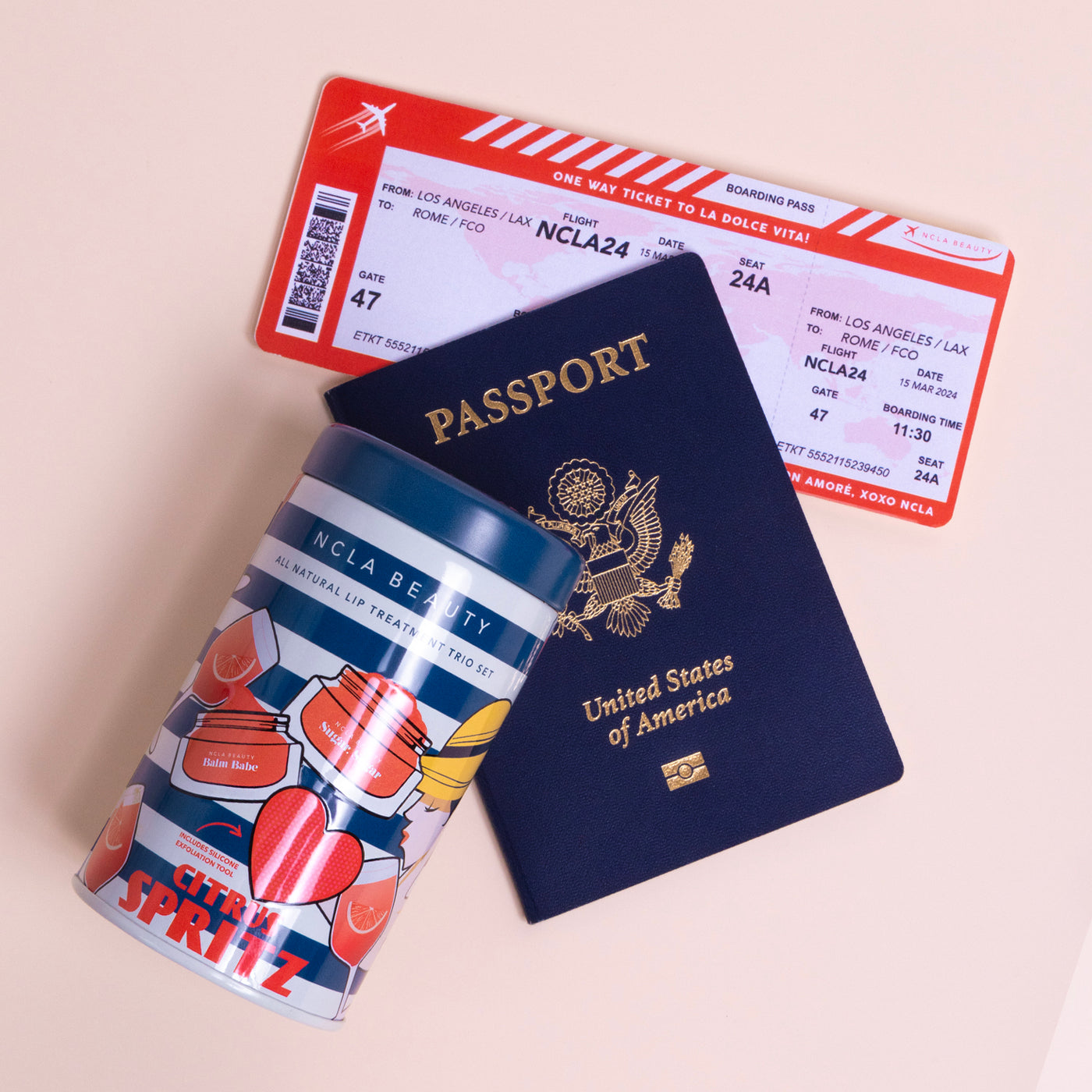 Citrus Spritz Lip Care Duo + Lip Scrubber – NCLA Beauty