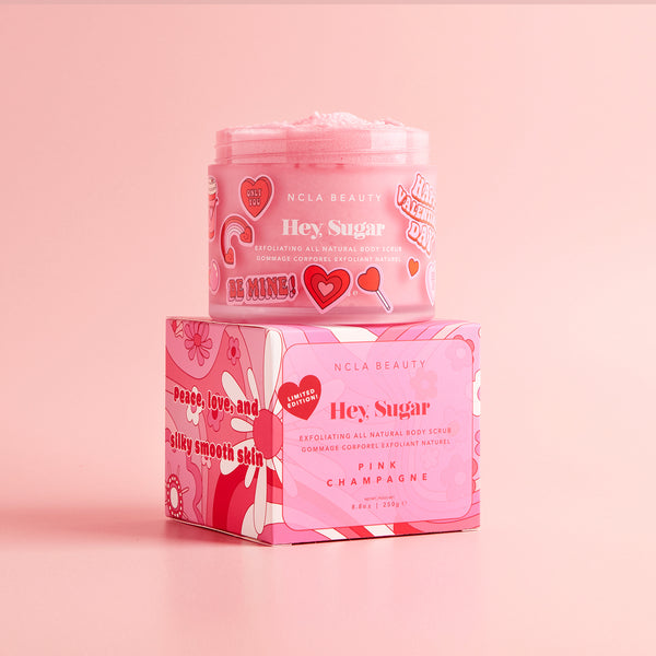 Hey, Sugar Pink Champagne Body Scrub Valentine's Day Edition