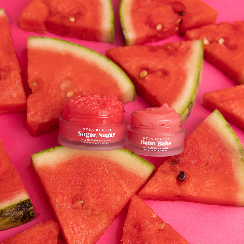 Watermelon Lip Care Duo + Lip Scrubber