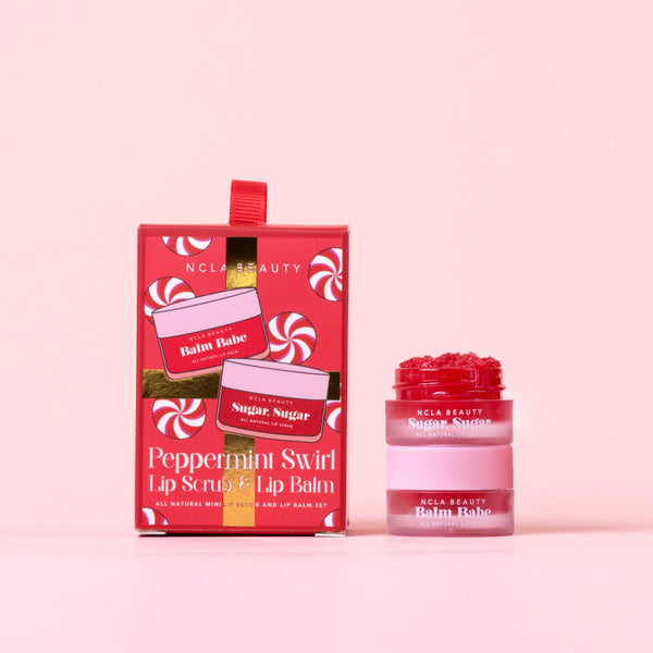 Peppermint Swirl Lip Treatment Ornament Gift Set