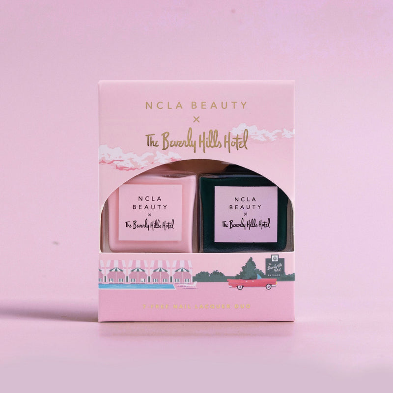 NCLA x The Beverly Hills Hotel Beverly Hills 90210 Manicure Duo