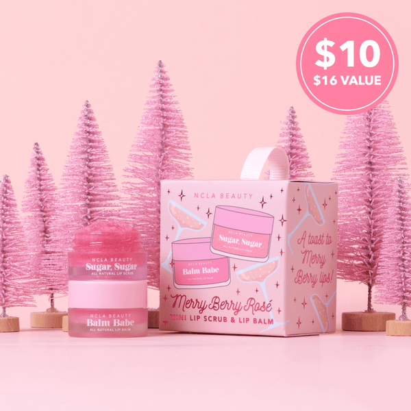 Merry Berry Rose Lip Treatment Ornament Gift Set