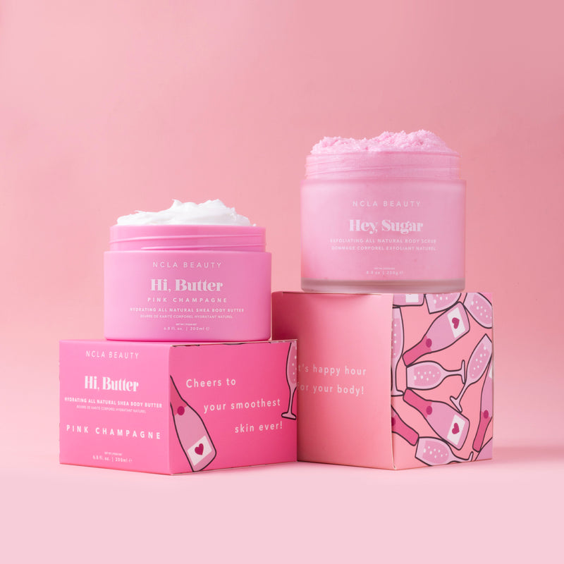 Pink Champagne Body Care Set