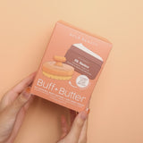 Buff & Butter Dry Brush + Body Butter Set - Coconut Vanilla