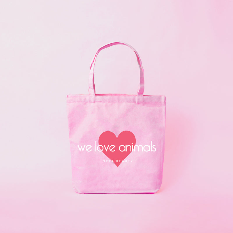 Love Animals Canvas Tote Bag