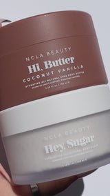 Coconut Vanilla Body Scrub + Body Butter Set